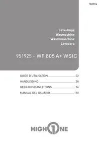 HIGH ONE WF 805 A+ WSIC - Lave-linge