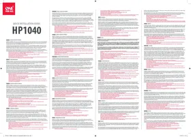 Notice ONE FOR ALL TV STéTHOSCOPE SANS FIL Casque