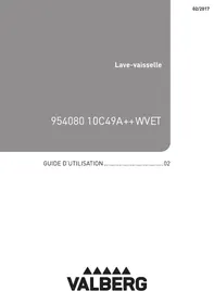 VALBERG 10C49 A++ W VET - Lave-vaisselle