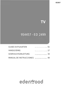 EDENWOOD ED2499 12-220V - LED-Fernseher