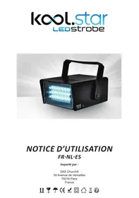 Notice KOOL START STROBE LED Stroboscope