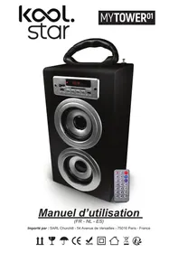 Notice KOOL START TOWER01 Enceinte