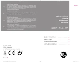Notice BE YOU BY-CLC02 Tondeuse cheveux
