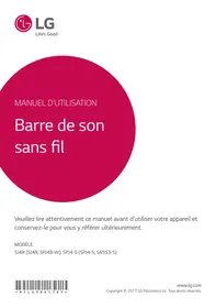 LG SJ4R - Barre de son