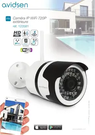 AVIDSEN IP WIFI EXTERIEUR - Caméra de surveillance