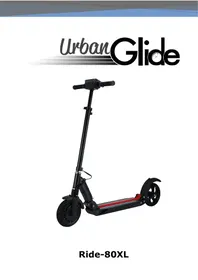 Notice URBANRIDE 80XL Trottinette électrique