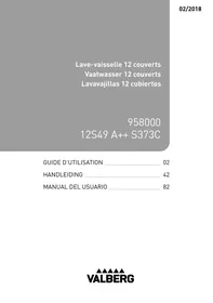VALBERG 12S49 A++ S373C - Lavavajillas