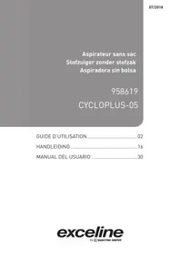 Notice EXCELINE CYCLOPLUS-05 Aspirateur sans sac