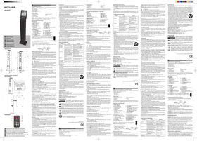 Notice MUSE M-1250BT Enceinte colonne