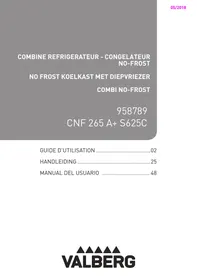 VALBERG CNF 265 A+ S625C - Refrigerador