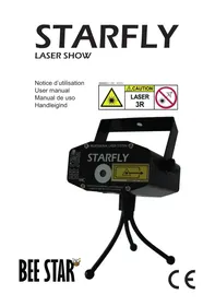 Notice BEE STAR STAR FLY Laser