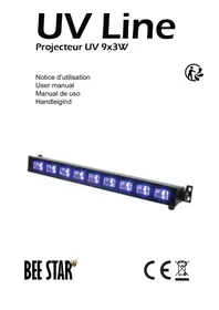 Notice BEE STAR UV LINE Projecteur