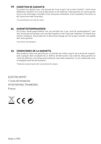 Notice SAMANA DHP 7 A+ W205T Secadora