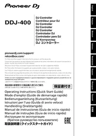 Notice PIONEER DJ DDJ-400 Contrôleur usb