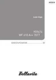 BELLAVITA WF 610 A++ W701T - Lave linge hublot