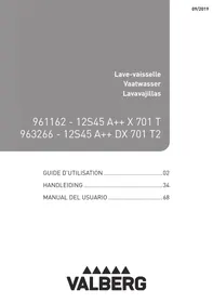 VALBERG 12S45 A++ X701T - Lavavajillas