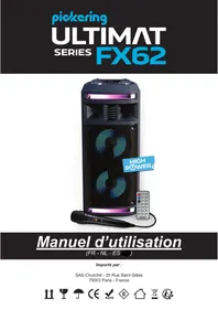 Notice PICKERING ULTIMAT FX62 Enceinte