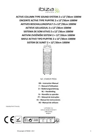 Notice BOOST STUPDJ-PRO Enceinte amplifiée