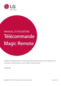 LG MAGIC REMOTE - Télécommande