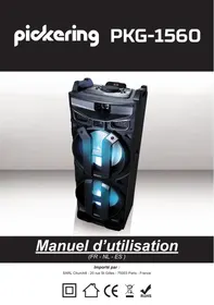 Notice PICKERING PKG1560 Colonne