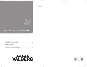 VALBERG MO 46 MF W 998C - Horno electrico