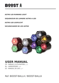 Notice BOOST 4-LED LIGHT CRYSTAL Éclairage