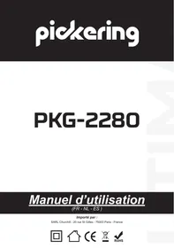 Notice PICKERING PKG2280 Maxi-chaîne