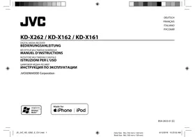 JVC KD-X262 - Autoradio
