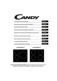 Notice CANDY CIS 633 MCTT Table induction