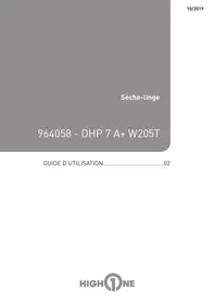 DHP 7 A+ W205T HIGH ONE