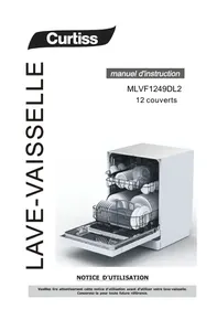 Notice CURTISS MLVF1249DL2 Lave-vaisselle intégrable