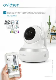 CAMERA SÉCURITÉ INTÉRIEURE MOTORISÉE AVIDSEN