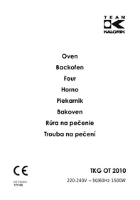 KALORIK TKG OT 2010 BK - Posable oven