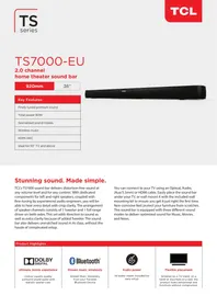 TCL TS7000 - Barre de son