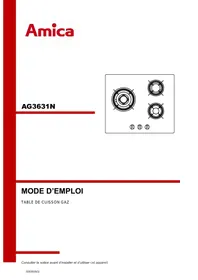 AMICA AG 3631 N - TABLE GAZ