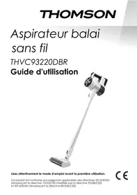 Notice THOMSON THVC93220DBR Aspirateur balai