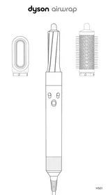 Notice DYSON AIRWRAP COMPLETE Curling iron