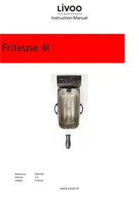 LIVOO INOX 4L - Friteuse