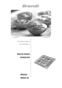 BRANDT BPE 6411 FM - Plaque de cuisson