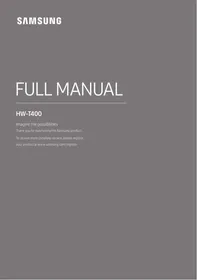 SAMSUNG HW-T400 - Soundbar