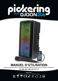 Notice PICKERING DJOON 206 Enceinte amplifiée