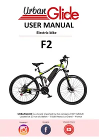 URBAN GLIDE F2 NOIR - Bicicleta elétrica