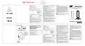 Notice G-LAB SUPPORT POUR CASQUE GAMING Support casque