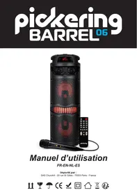 Notice PICKERING BARREL 6 Enceinte amplifiée