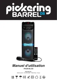 Notice PICKERING BARREL 08 Enceinte amplifiée