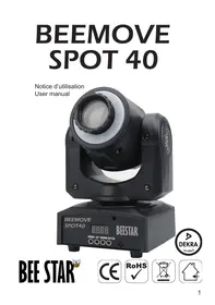 Notice BEE STAR BEEMOVE SPOT 40 Spot