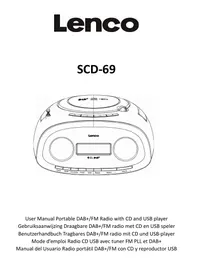 LENCO SCD-69 DAB+ - CD Radio