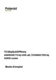 Notice POLAROID TCS65QLEDP QLED TV