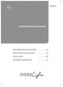 Notice COSYLIFE CL-DH5033X Déshydrateur
