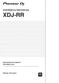 Notice PIONEER DJ XDJ RR Contrôleur usb